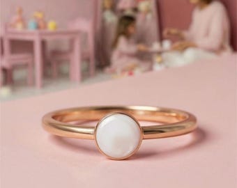 DIY Breastmilk Keepsake Kit: Sterling Silver Ring, Mothers Milk Jewelry