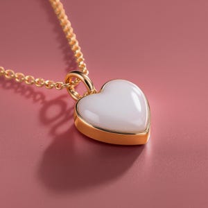 Breastfeeding DIY Breast Milk Necklace Kit &#39;Sweetheart&#39; - Easy Heart-Shaped Jewelry Set | Elegant Mother&#39;s Milk Keepsake Beginner Friendly