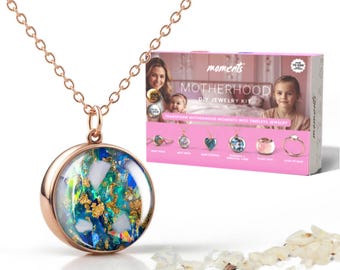 DIY Motherhood Necklace Kit Create Personalized 18mm 'circle of