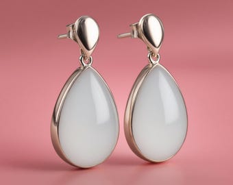 DIY Breastmilk Set Earrings Together Drop Shaped Mothers Milk Jewellery Breast Milk Gift Idea Jewelry kit Mother's Day gift ideas