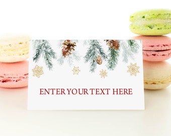 Holiday Food Labels - Etsy