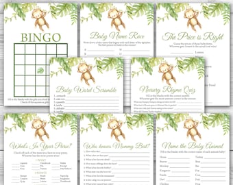 Monkey Baby Shower - Etsy
