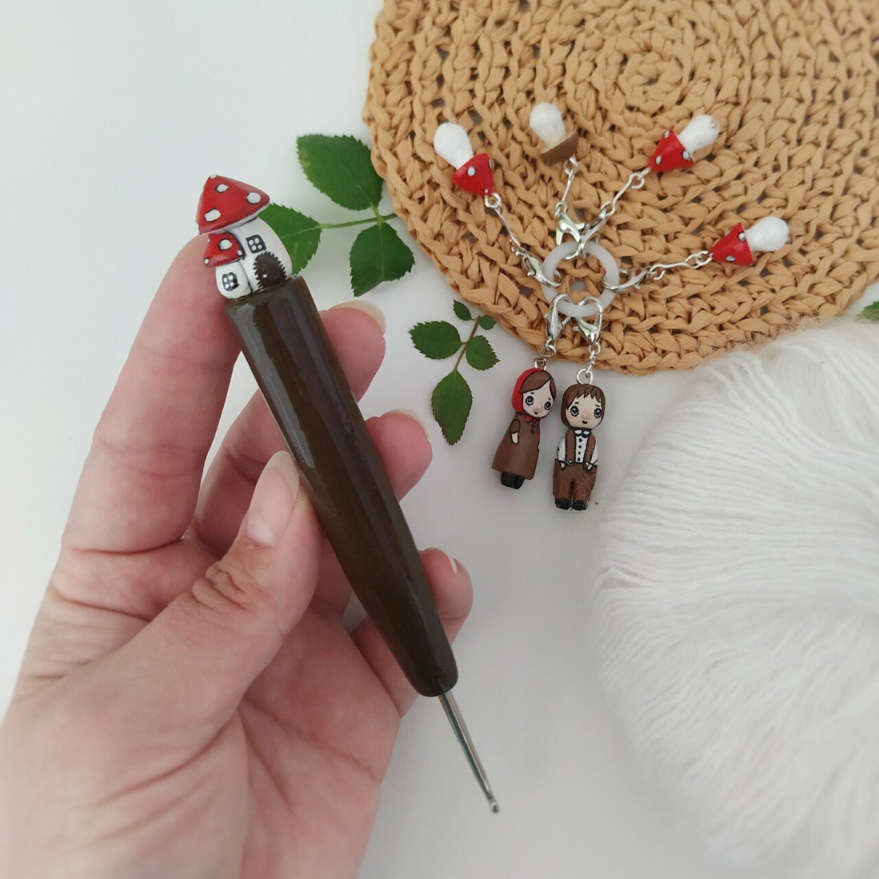 Conjunto ergonómico de gancho de ganchillo personalizado de | Etsy