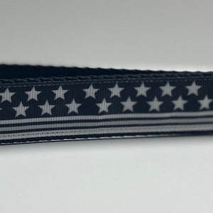 Thin Gray Line Collar or Keychain