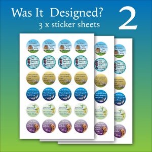 JW stickers was it designed 3 sheets WID vol 2