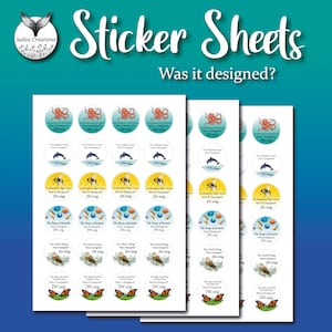 JW stickers was it designed 3 sheets WID