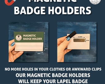 Magnetic Badge Holders