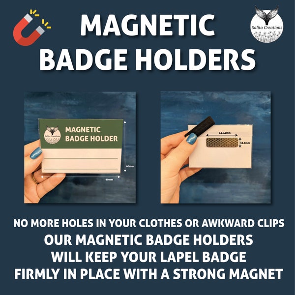 Magnetic Badge Holders