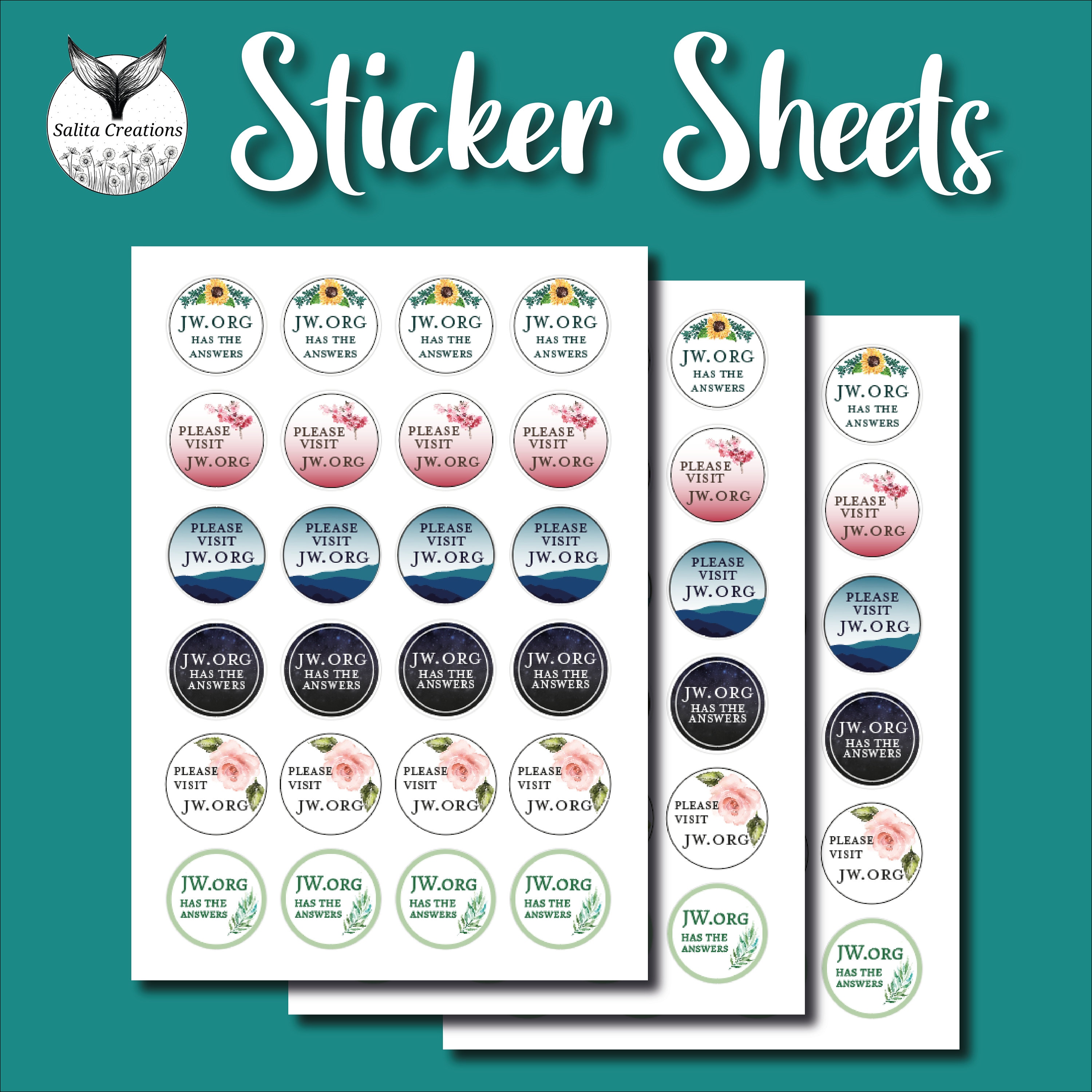Jw Stickers Printables