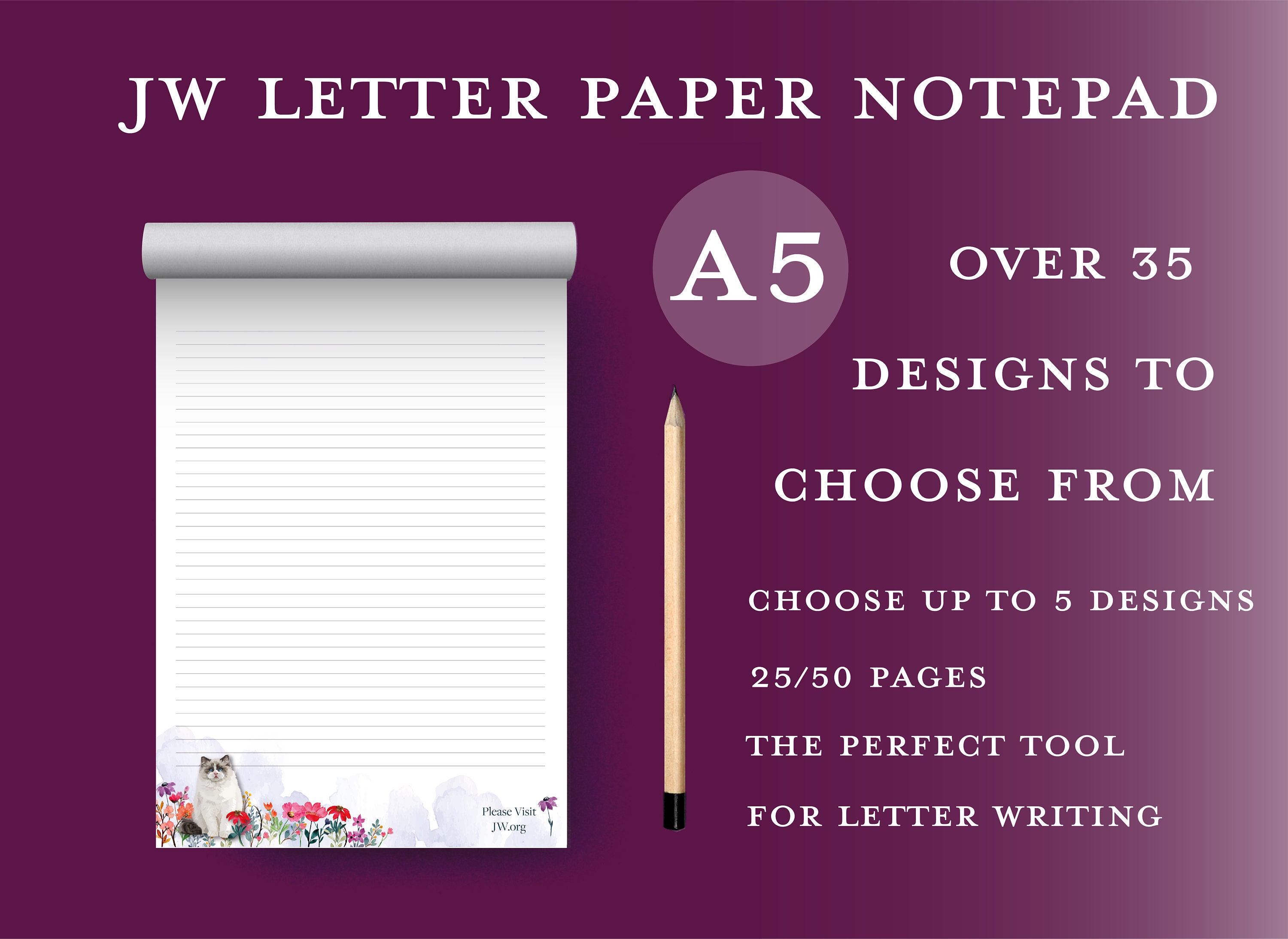 Great Papers! Christmas Scroll Letterhead, 80 Count, Multicolor