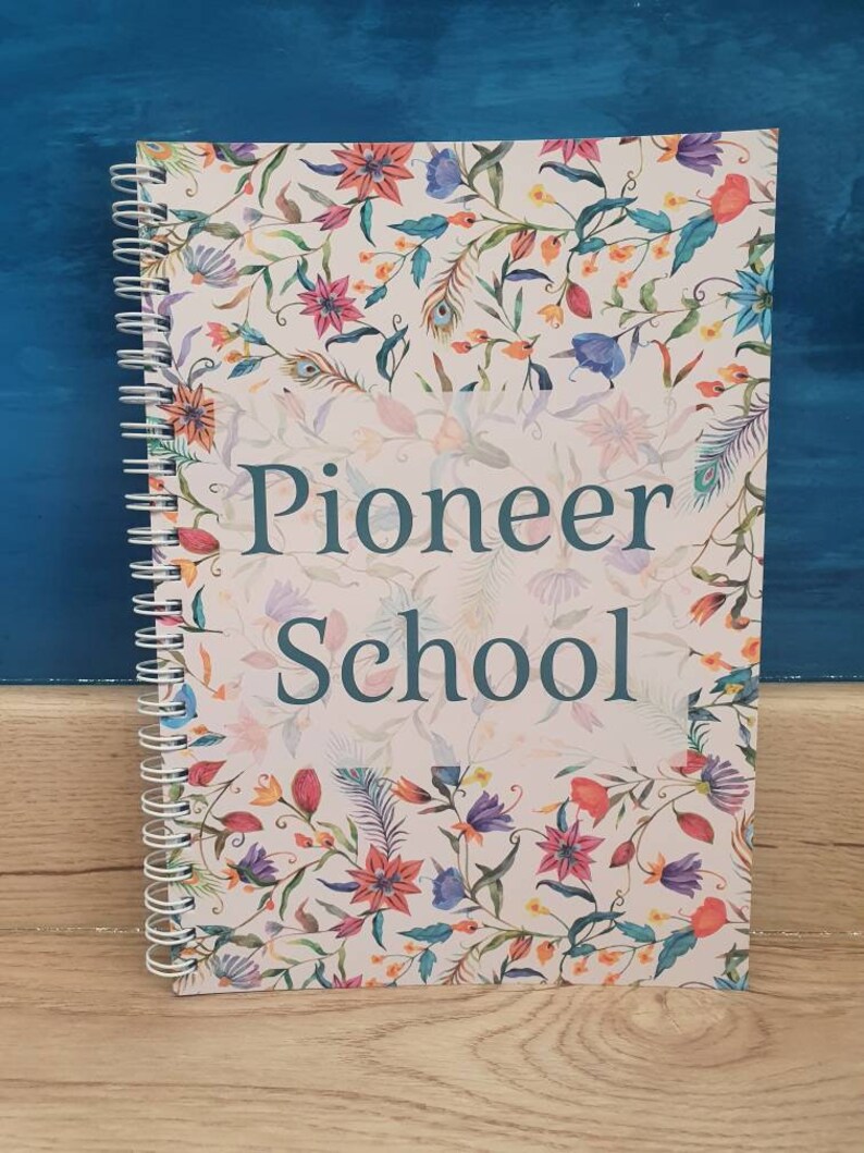Jw Pioneer Book Notebook Pioneer School Pioneers Jehovahs Etsy UK