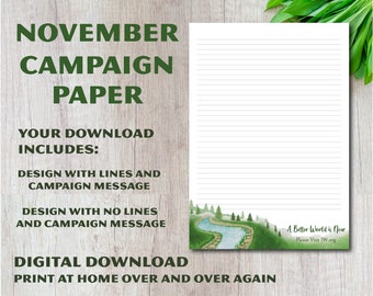 JW letter writing paper digital download lined website november campaign 2021 campaign bundle stream waterfall