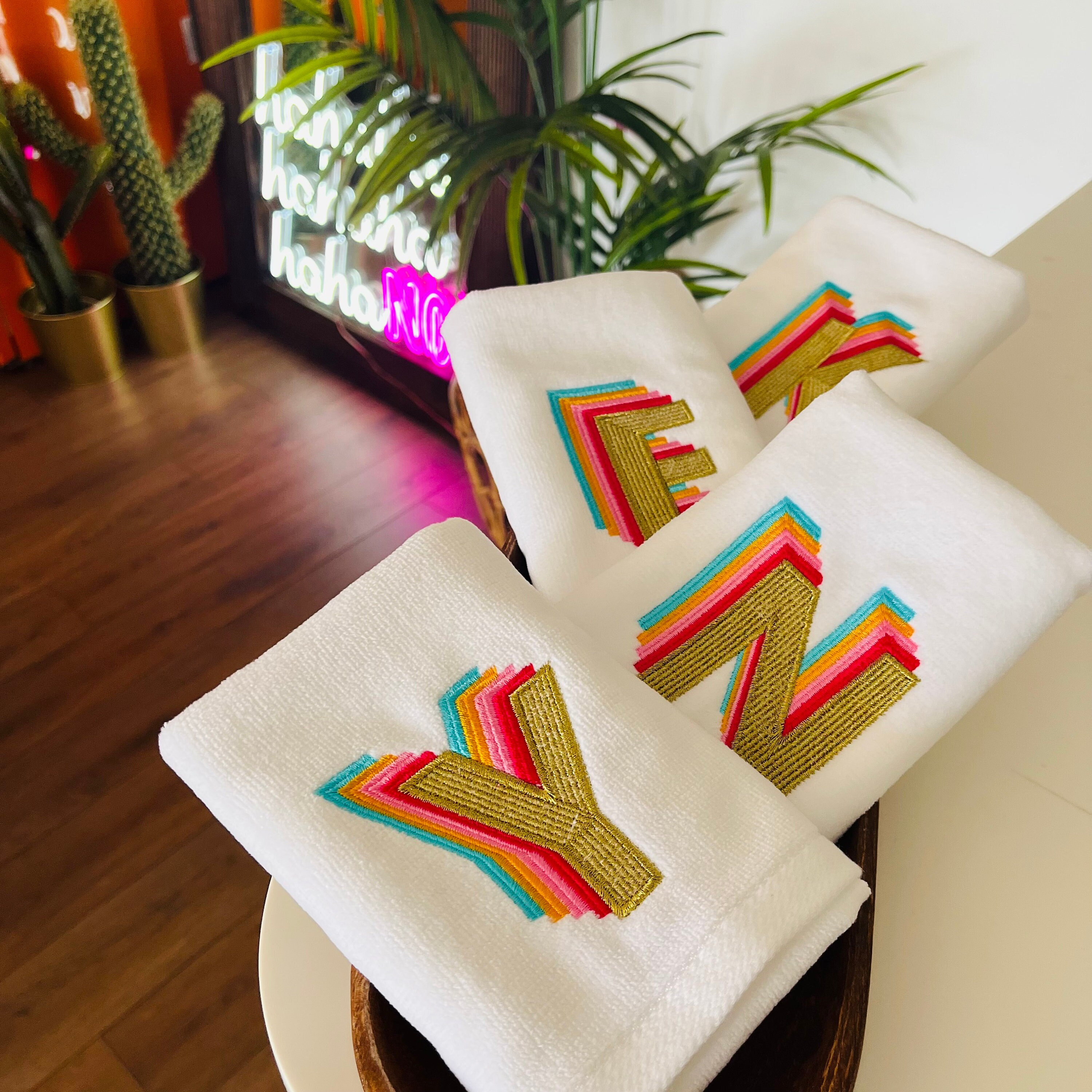 Funky Hand Towel Etsy