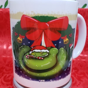 Christmas Green Tree Python Coffee Mug!!!
