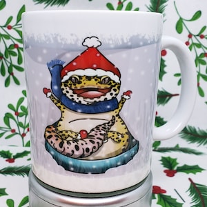 Christmas Leopard Gecko Coffee Mug!!!
