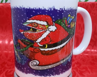 Christmas Chameleon Coffee Mug!!!