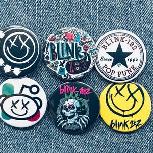 blink-182 1.25”  Buttons/Pins Set