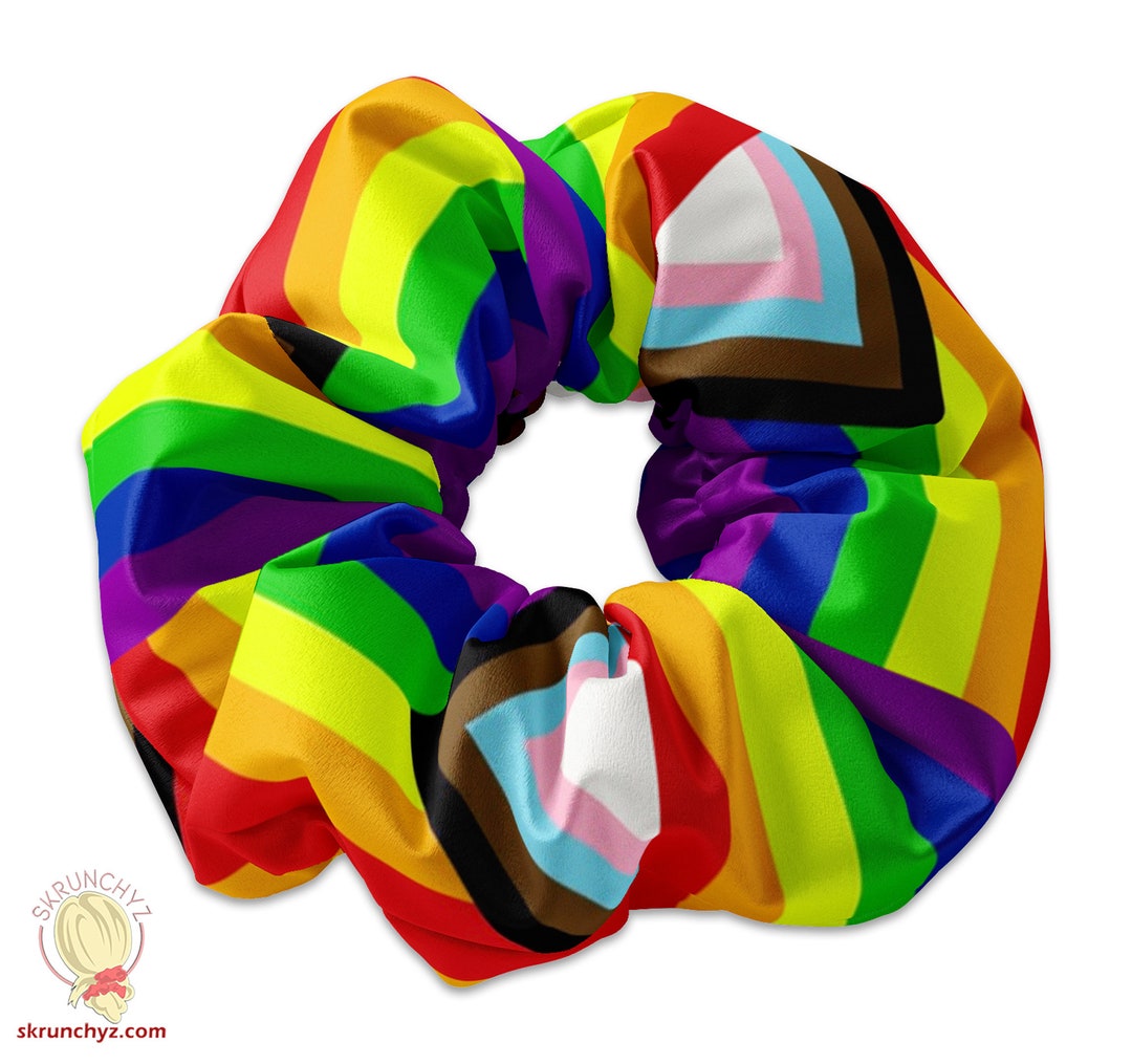 Chouchou Arc-en-ciel Fruit Pride, Cheveux, élastique, Neuf, USA