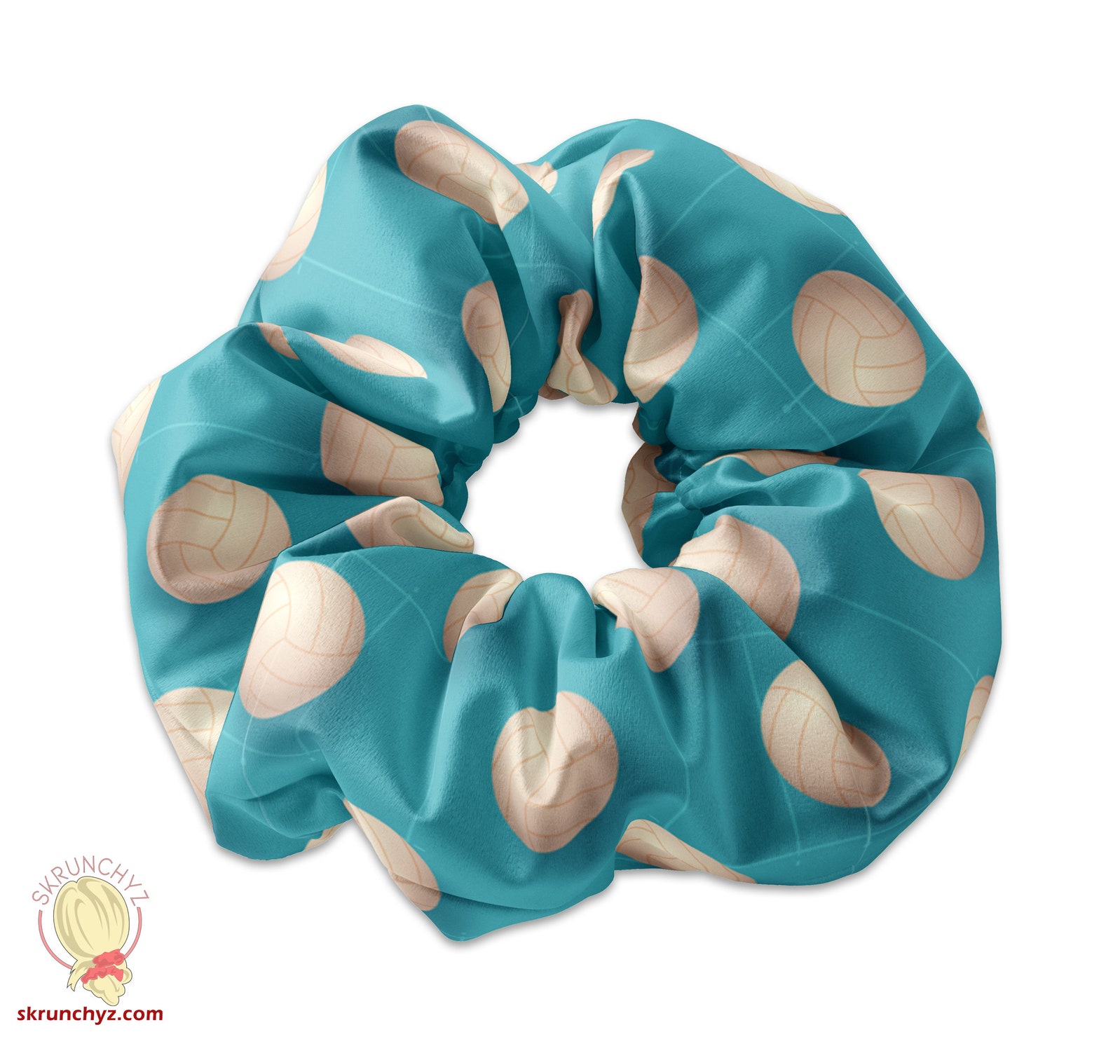 Sports Balls Themed Scrunchies Basketball Baseball Soccer Etsy