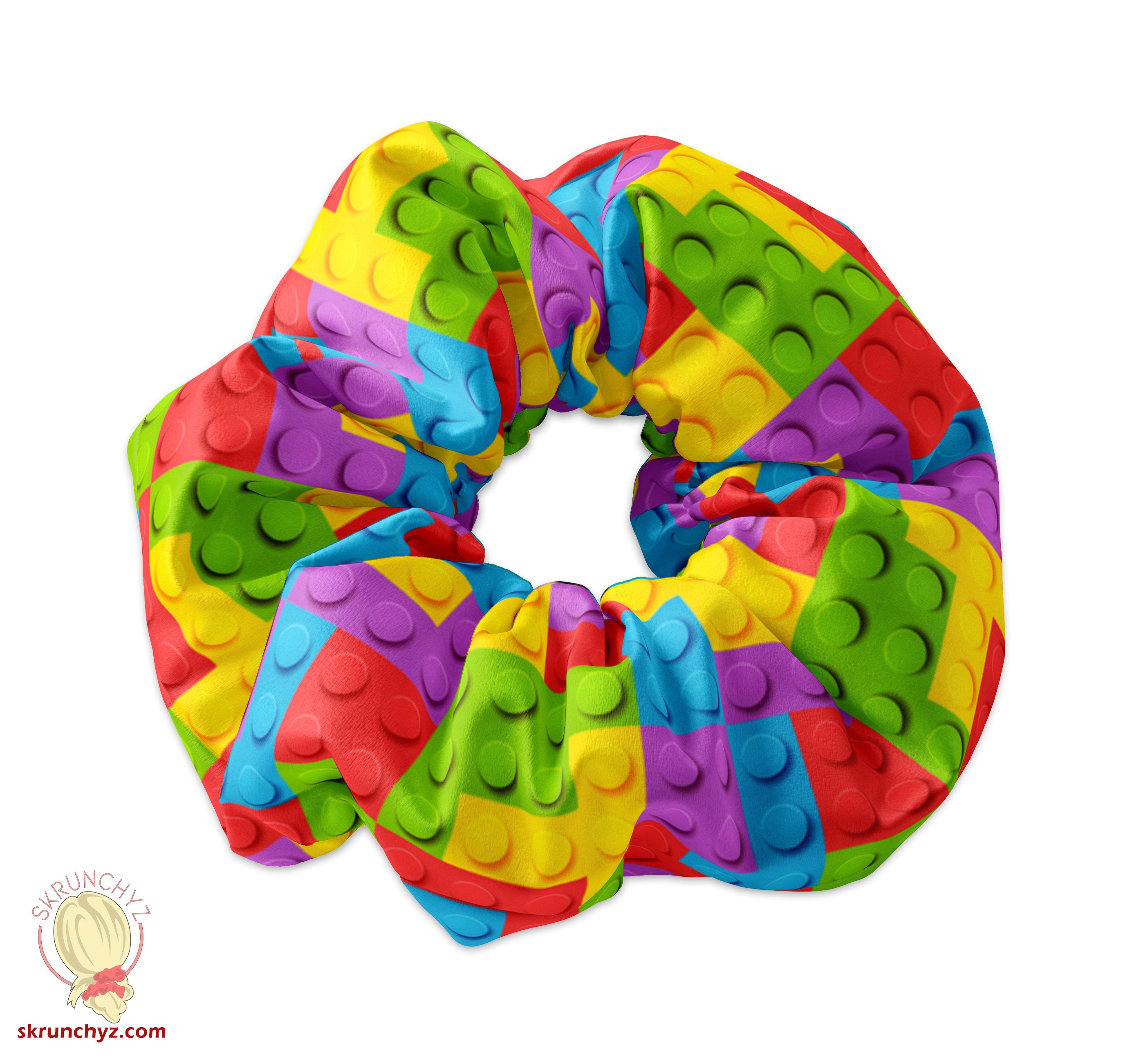 Colorful Building Blocks Scrunchie Hair Tie STEM Hair Tie - Etsy Colorful Building Blocks Scrunchie Hair Tie STEM Hair Tie - Etsy