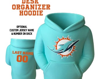 Dolphins Pencil Holder Desk Organizer with Customizable Name and Number on Back