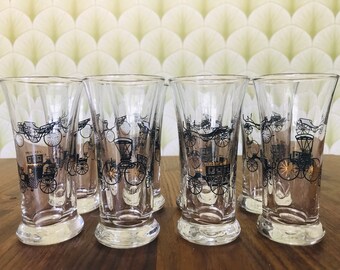 Libbey Car Glasses Etsy
