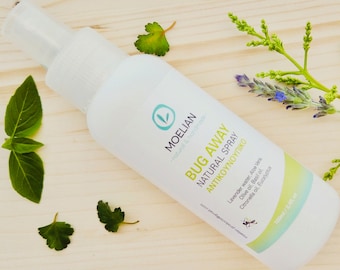Spray naturel contre les moustiques, lotion bio contre les moustiques, spray familial contre les moustiques, spray citronnelle eucalyptus