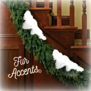 All I Want Fur Christmas - Soft - Premium Faux Snow Drifts - Garland Toppers - Small Table Runners - Holiday Decor - White or Off White