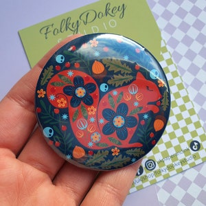 squirrel pin badge for friend who collects pins and loves wildlife great collectable item