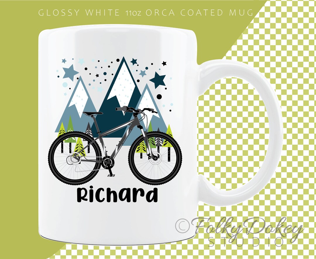 Taza Ciclista Taza Con Texto En Inglés "I Might Look Like I'm