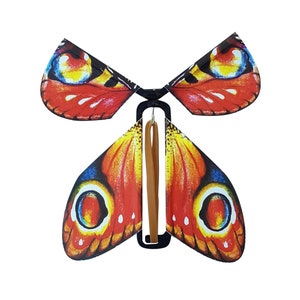 Wonderflyer: la mariposa voladora, sale volando de tarjetas de felicitación o libros, una sorpresa con un factor divertido.