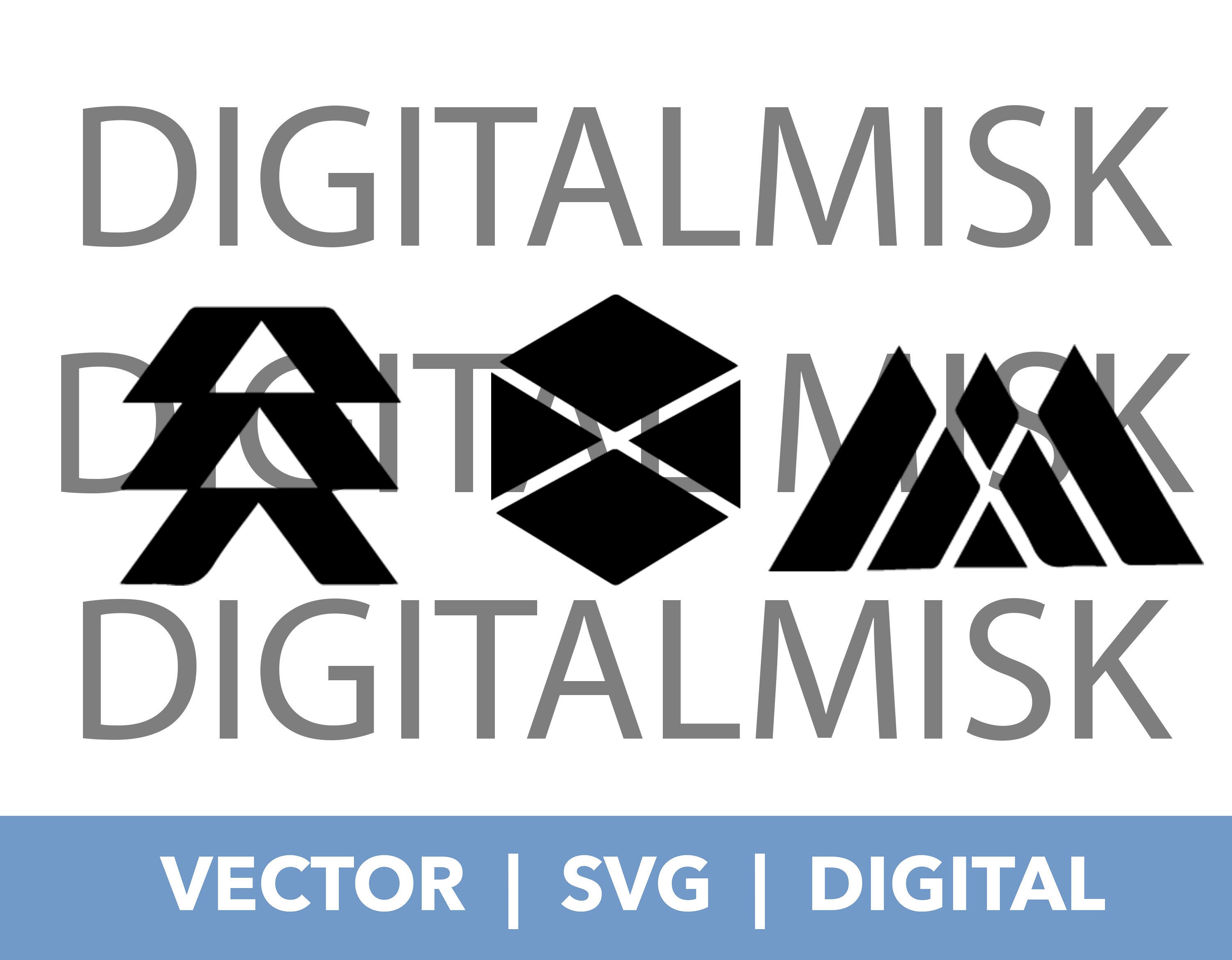 All Classes Pack Svg Vector Titan Warlock Hunter Silhouette Etsy