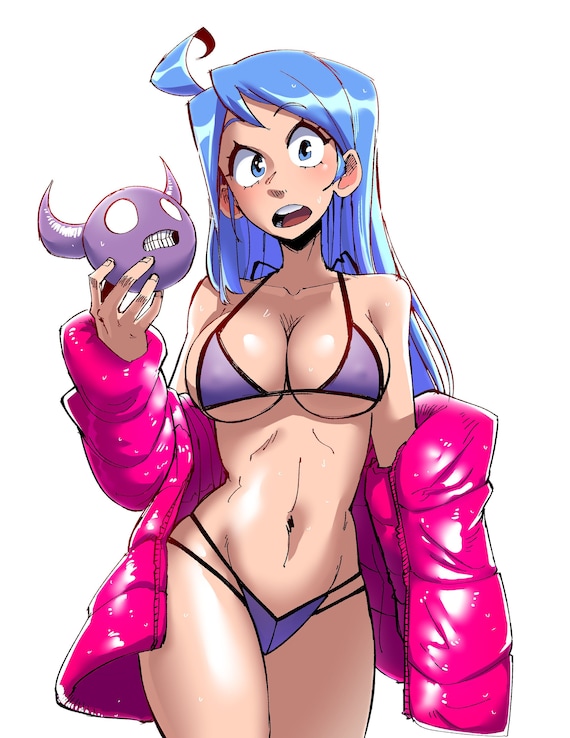 Marcy Bikini Holographic Sticker - Etsy