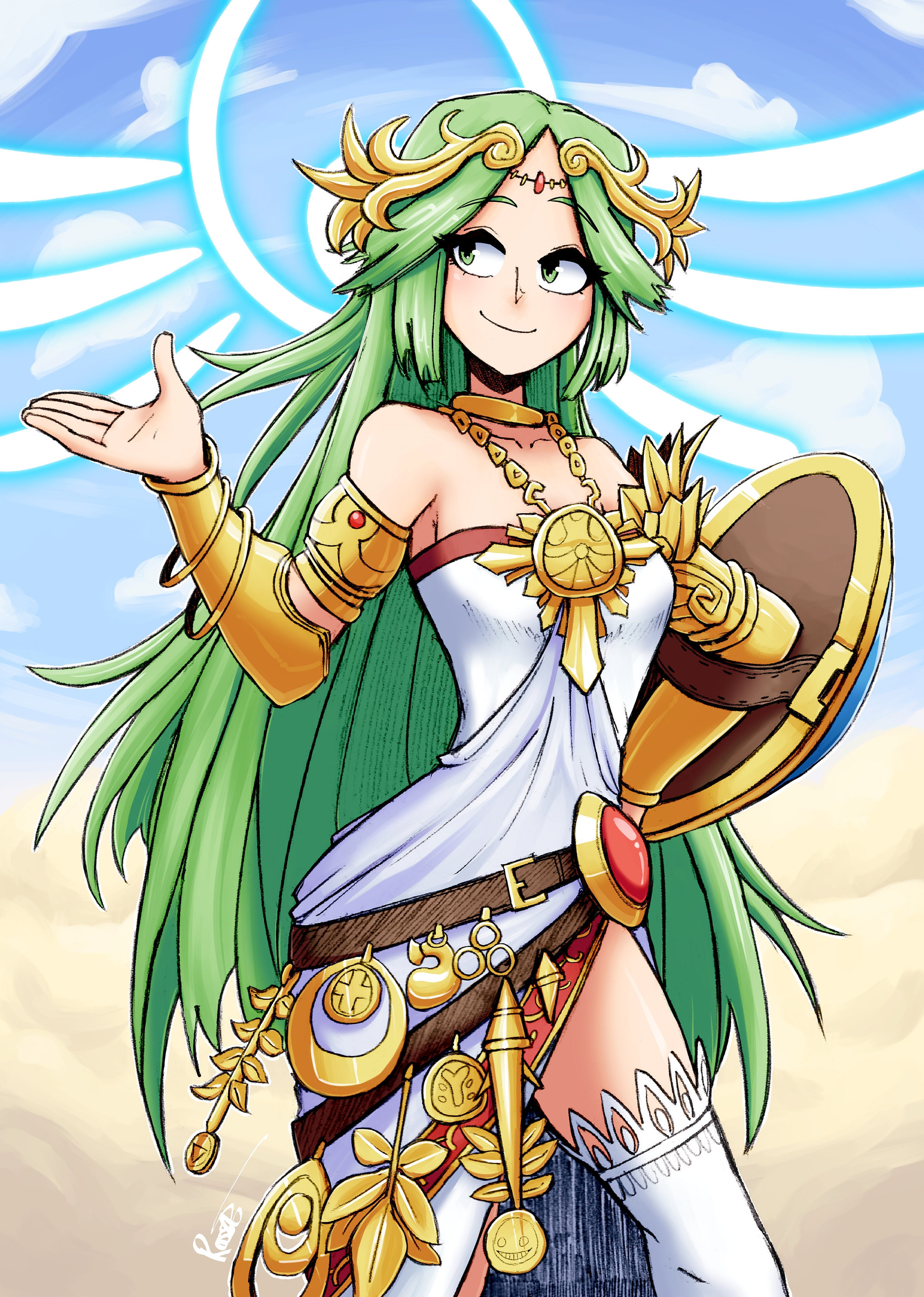Palutena Print - Etsy Israel