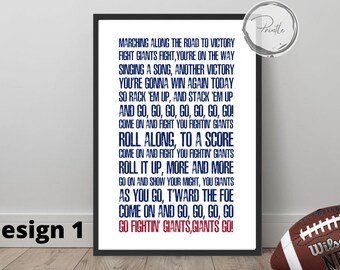 Nfl Wall Decor Etsy