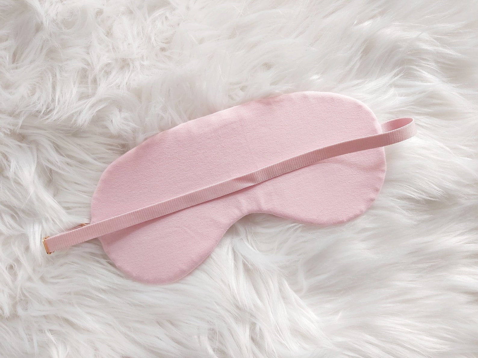 Light pink cotton Sleeping mask with beautiful print sleeping Etsy