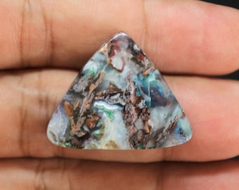 Blue Chrysocolla Copper Quartz Loose Gemstone: Indonesian Chrysocolla