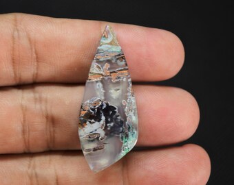 Blue Chrysocolla Copper Quartz Loose Gemstone: Indonesian Chrysocolla