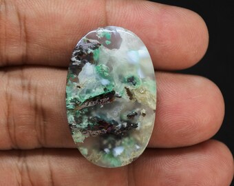 Blue Chrysocolla Copper Quartz Loose Gemstone: Indonesian Chrysocolla