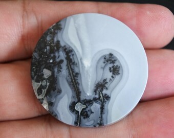Jasper Maligano Cabochon (37x37x6 mm)