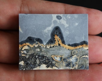 Maligano Jasper Stone (31x38x6 mm)
