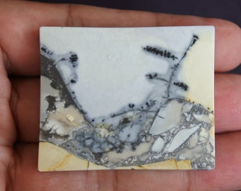 Jasper Maligano Stone (38x46x6 mm)