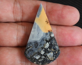 Jasper Maligano Gemstone (45x27x5 mm)