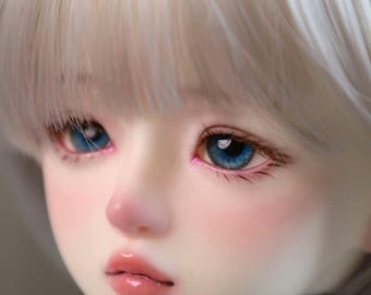 Para ojos BJD de 1/3, 1/4 y 1/6, ojos realistas tallados a mano en relieve 3D, ojos de muñeca Bjd, ojos de resina de 8 mm, 10 mm, 12 mm, 14 mm, 16 mm y 18 mm, tamaño personalizado.