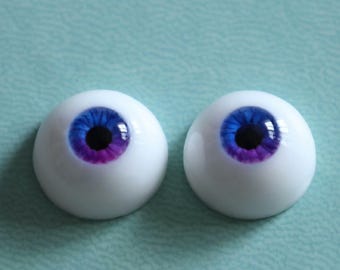 Ojos BJD de tamaño personalizado. Ojos realistas 3D en relieve para muñecas BJD. Ojos de resina de 8 mm, 10 mm, 12 mm, 14 mm, 16 mm y 18 mm para muñecas de 1/3, 1/4, 1/6 y 1/8.