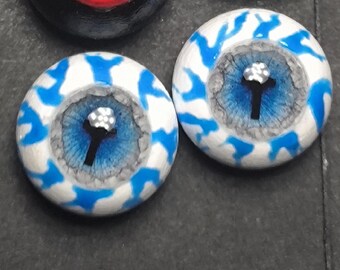 1/3 1/4 1/6 Resin Doll Eyes: BJD Devil's Eye Eyes (8-24mm)