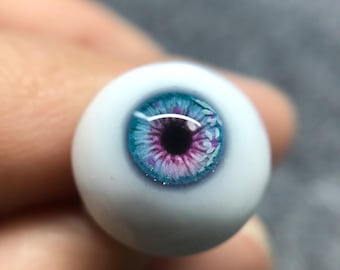Handmade Resin BJD Doll Eyes: Realistic, 8-20mm (Pair)