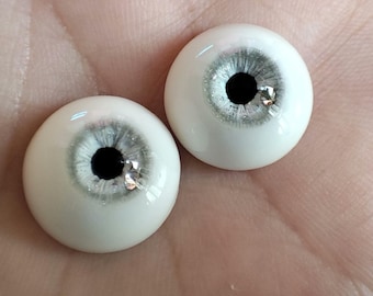 Realistic Resin Doll Eyes: BJD Art Doll Supplies (8-22mm)