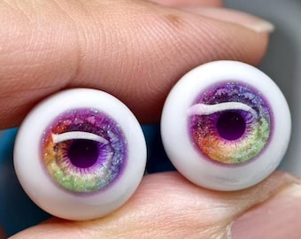 Handmade Resin Doll Eyes: Custom Size BJD Eyes (8mm-22mm)