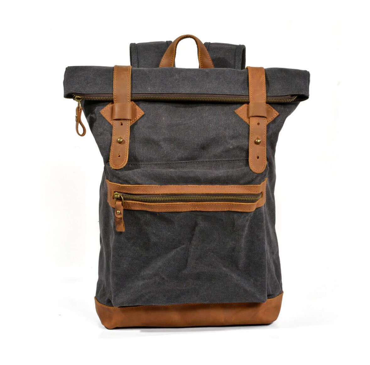Backpack Men Leather Backpack Coach Backpack Vitange Leather | Etsy
